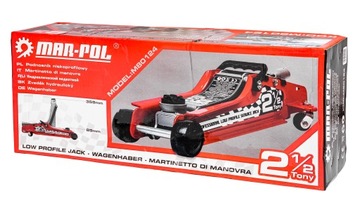 НИЗКОПРОФИЛЬНЫЙ ГИДРАВЛИЧЕСКИЙ ПОДЪЕМНИК 2,5 Т НИЗКАЯ FROG 2X РЕЗИНОВЫЙ ДОМКРАТ 2,5