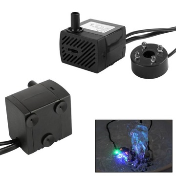 НАСОС ДЛЯ ЖИДКОЙ ВОДЫ 5ВТ 350Л/Ч со светодиодной подсветкой
