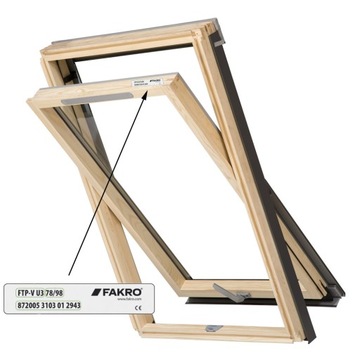 FAKRO КРЫШНЫЕ СТАВНИ 78X118 THERMO BLACKOUT