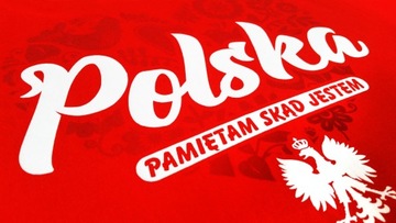 Koszulka DAMSKA Kibicka Mecz REPREZENTACJA POLSKI