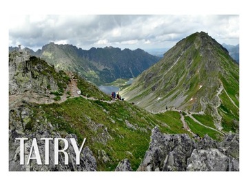 TATRY - Tatry Wysokie - Szlaki - Magnes na lodówkę
