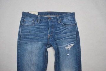 z Modne Spodnie jeans Hollister 34/32 Slim z US