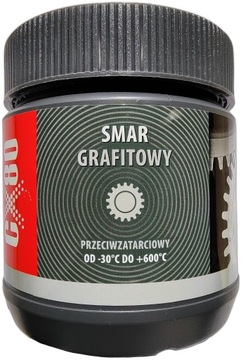 CX80 SMAR GRAFITOWY DO OTWARTYCH PRZEKŁADNI I PANTOGRAFÓW 500G