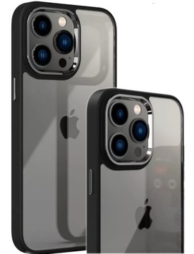 ETUI CASE IPHONE 14 OBUDOWA CZARNA RAMKA APARAT PREMIUM