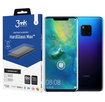 HardGlass 3MK SZKŁO do Huawei Mate 20 Pro Czarny