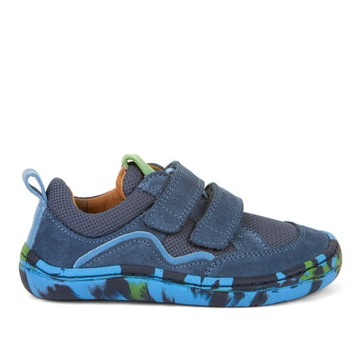 ДЕТСКАЯ КОЖАНАЯ СПОРТИВНАЯ ОБУВЬ НА ЛИПУЧКЕ BAREFOOT FRODDO R27