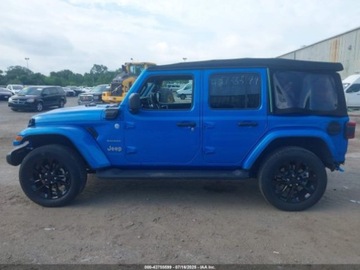 Jeep Wrangler IV 2022 Jeep Wrangler 4XE Unlimited Sahara 2022 2.0l 2.0 Hybryda 270KM, zdjęcie 2