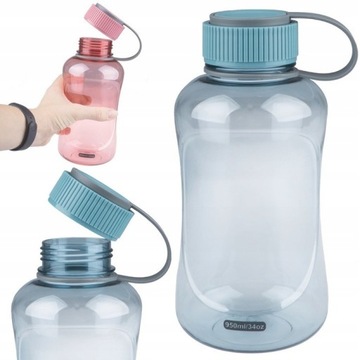 ACTIVE SPORT BIDON NIEBIESKI NA SIŁOWNIE 950 ML