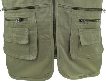 ЖИЛЕТ МУЖСКОЙ СО МНОЖЕСТВОМ КАРМАНОВ, КУРТКА БЕЗРУКАВА 5XL B28