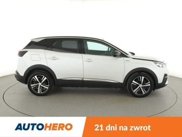 Peugeot 3008 II Crossover 1.2 PureTech 130KM 2018 Peugeot 3008 full LED półskóra navi el. fotele, zdjęcie 5