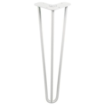 NOGA METALOWA STOŁU HAIRPIN TRZY PRĘTY LEGS 40CM