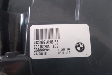 BMW 2 F22 F23 LCI FACELIFT SVĚTLO ZADNÍ PRAVÁ 7420992