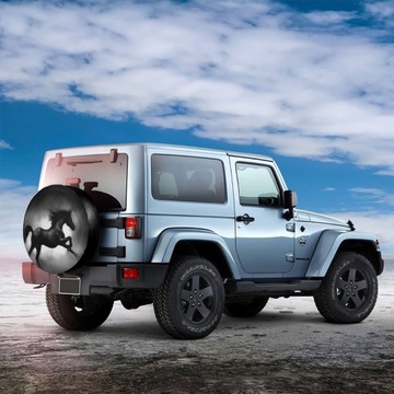Запасной чехол на колесо Running Horse для Pajero