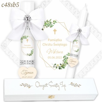 КРЕЩЕНСКАЯ КЕПКА И КРЕЩЕСТВЕННАЯ СВЕЧА СУВЕНИРЫ СВЯТОГО КРЕЩЕНИЯ