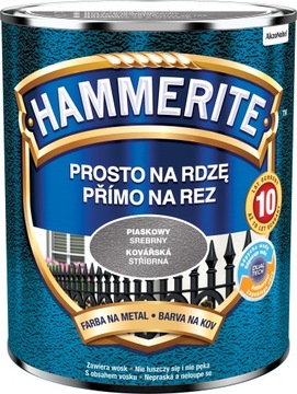 Hammerite Piaskowy Srebrny 0,7L