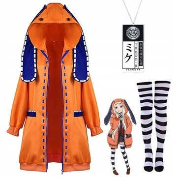 Anime Cosplay Mundurek Runa Yomozuki Bluza Kostium