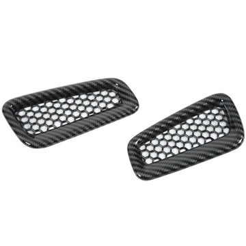 2 шт. Крышка бокового вентиляционного отверстия приборной панели из углеродного волокна