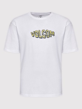 Volcom T-Shirt Crusher A4312205 Biały Loose Fit