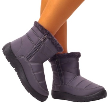 Снежные сапоги Женские зимние сапоги Утепленные удобные SUWAK Водонепроницаемые