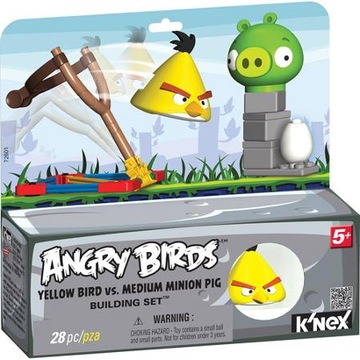 Angry Birds Zestaw do budowania żółty ptak
