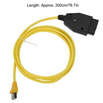 Кабель Ethernet-OBD. Диагностический инструмент кодирования данных интерфейса ENET. Подходит для F/