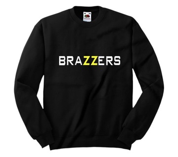 BLUZA UNISEX Z NADRUKIEM BRAZZERS roz M B276