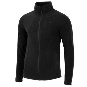 BLUZA POLAROWA MĘSKA 4F TERMOAKTYWNA POLAR SPORTOWY ROZPINANY SS24M175