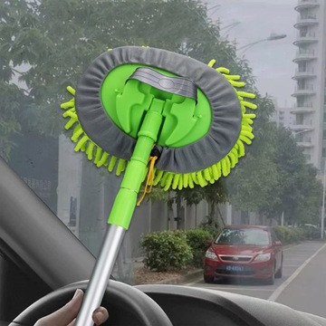 ТЕЛЕСКОПИЧЕСКАЯ ЩЕТКА ДЛЯ МОЙКИ АВТОМОБИЛЯ ЩЕТКА ДЛЯ ЧИСТКИ АВТОМОБИЛЯ 2 В 1