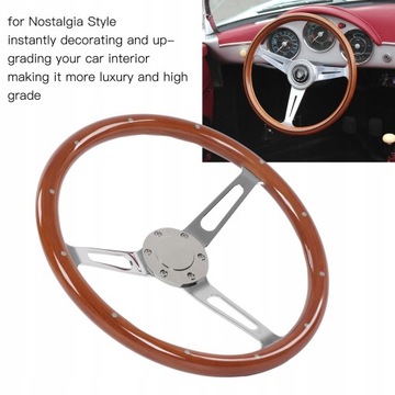 15-ДЮЙМОВЫЙ КЛАССИЧЕСКИЙ РУЛЬ ИЗ НЕРЖАВЕЮЩЕЙ СТАЛИ