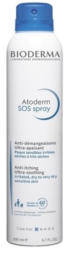 BIODERMA ATODERM SOS Spray Ultra Łagodzący ŚWIĄD 200 ml