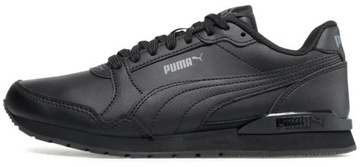 Мужская спортивная обувь Puma St Runner удобные кроссовки черные 44.5