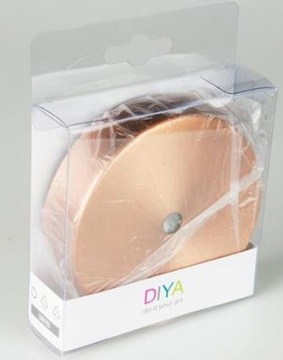 Одинарный круглый потолок из медного металла