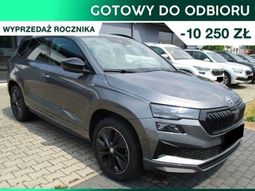 Skoda Karoq Crossover Facelifting 1.5 TSI ACT 150KM 2023 Skoda Karoq Sportline 1.5 TSI 150KM DSG Winter Plus Performance Alarm