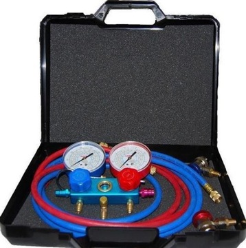 ZESTAW MANOMETRÓW DO TESTÓW SZCZELNOŚCI KLIMATYZAC
