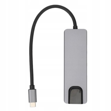 АДАПТЕР-концентратор RJ45 USB HDMI PD MACBOOK