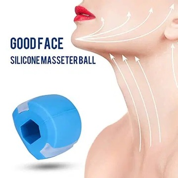 Мяч для фитнеса с подбородком, 4 предмета, для лица