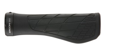 Маленькие черные велосипедные ручки Ergon GA3