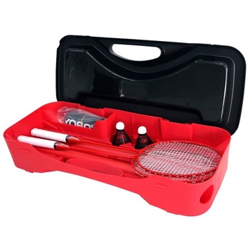 НАБОР ДЛЯ БАДМИНТОНА 4в1 СЕТКА ДЛЯ ЧЕМОДАНА ДЛЯ РАКЕТКИ