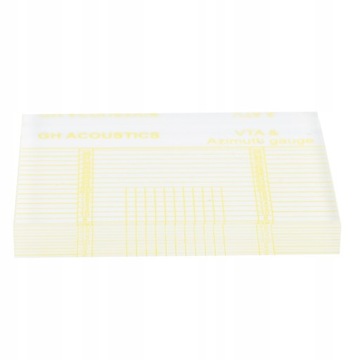 Ramiona gramofonu VTA Wskaźnik azymutu Linijka