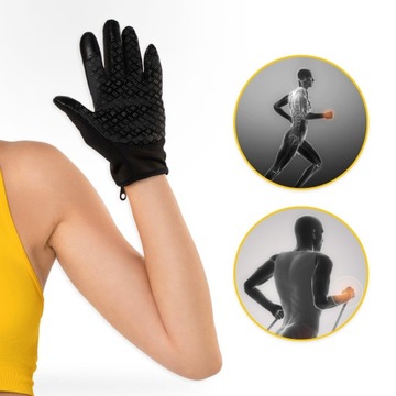 ТЕРМАЛЬНЫЕ ЗИМНИЕ ВЕЛОСИПЕДНЫЕ ПЕРЧАТКИ S