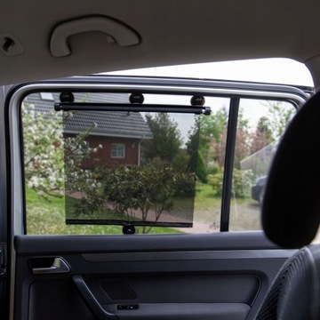 Автомобильные СОЛНЦЕЗАЩИТНЫЕ ШТОРЫ 2 шт Heyner