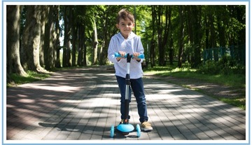 SOKE ТРЕХКОЛЕСНЫЙ БАЛАНСИРУЮЩИЙ СКУТЕР ДЛЯ ДЕТЕЙ LED LED