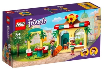 LEGO 41705 Friends - Pizzeria w Heartlake - outlet lekko pogięte pudełko