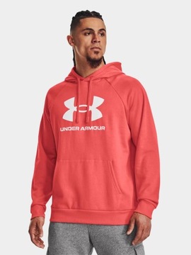 BLUZA MĘSKA Z KAPTUREM UNDER ARMOUR DRESOWA SPORTOWA BAWEŁNA 1379758