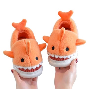 ЗАБАВНЫЕ ПРОТИВОСКОЛЬЖАЮЩИЕ ШЛЕПАНЦЫ ТАПОЧКИ SHARK SHARK ТЕПЛЫЕ ХЛОПКОВЫЕ ТАПОЧКИ
