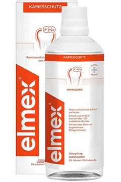 ELMEX Przeciw Próchnicy Płyn do płukania jamy ustnej 400 ml