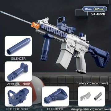 M416 Automatyczny letni elektryczny pistolet na wodę do zabawek o dużej pojemności