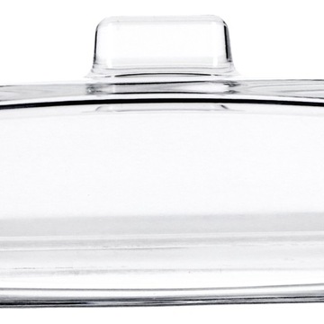 МАСЛЕНКА СТЕКЛЯННАЯ МАСЛЕНКА С КРЫШКОЙ 2 шт.