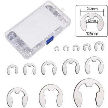 НАБОР КОЛЬЦЕВ ДЛЯ СВЯЗКИ E-CLIP 400 шт.