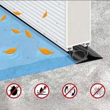 ПРОКЛАДКА ГАРАЖНОГО ПОРОГА ДЛЯ ПОРОГА ГАРАЖНЫХ ДВЕРЕЙ EPDM 12/85MM 1м 100см